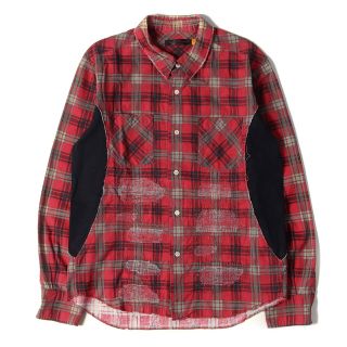 UNDERCOVER - UNDERCOVER 2003SS SCAB期バックプリント有刺鉄線五分丈 UNDERCOVER - UNDERCOVER 2003SS SCAB期バックプリント有刺鉄線五分丈