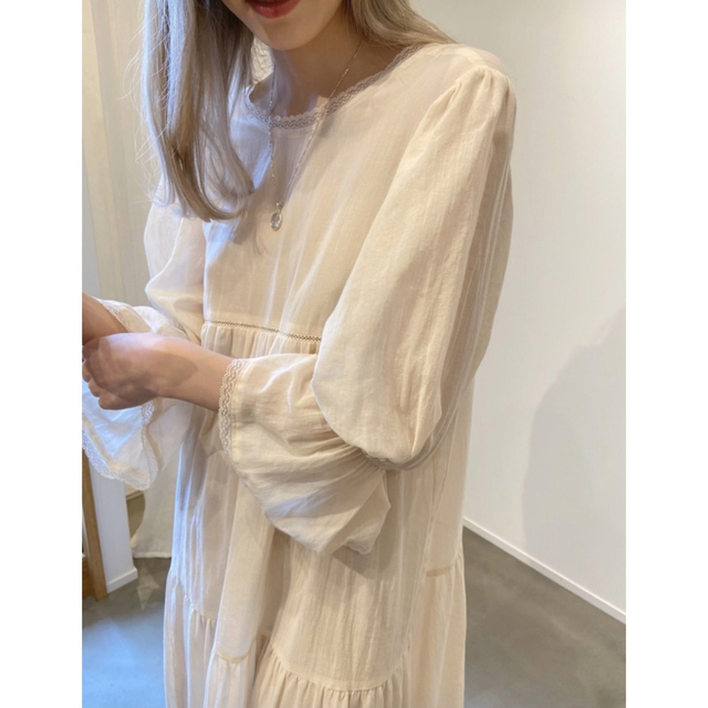 レディースchiffon one-piece