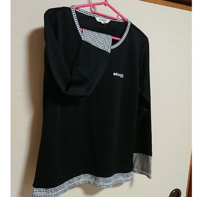 Kaepa(ケイパ)のKapea トップス スポーツウェア ブラック レディースのトップス(Tシャツ(長袖/七分))の商品写真