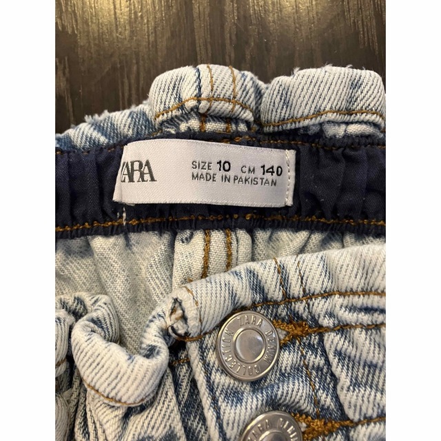 ZARA KIDS(ザラキッズ)のZARA KIDS  デニムスカート size10 キッズ/ベビー/マタニティのキッズ服女の子用(90cm~)(スカート)の商品写真