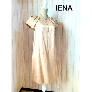 イエナ(IENA)のIENA リボンスリーブ　ワンピース(ひざ丈ワンピース)