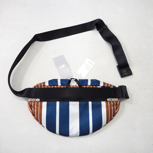 新品 定価31900円 ポーター NOMA t.d. ストライプ ウエストバッグ