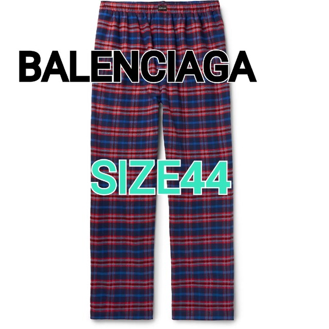 BALENCIAGA★Checked Flannel Trouserバレンシアガ | フリマアプリ ラクマ