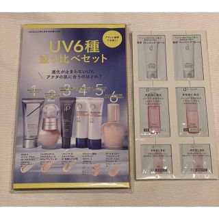 ジルスチュアート(JILLSTUART)の新品未開封　VOCE 6月号付録　UV塗り比べセット　dプログラム　サンプル(サンプル/トライアルキット)