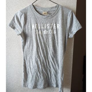 ホリスター(Hollister)のホリスター　Tシャツ　レディース　グレー(Tシャツ(半袖/袖なし))