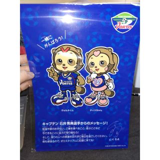 徳島ヴォルティス　下敷き　新品(記念品/関連グッズ)