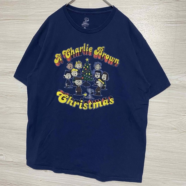 PEANUTS(ピーナッツ)の【入手困難】PEANUTS スヌーピー　Tシャツ　XL 一点物　キャラクター メンズのトップス(Tシャツ/カットソー(半袖/袖なし))の商品写真