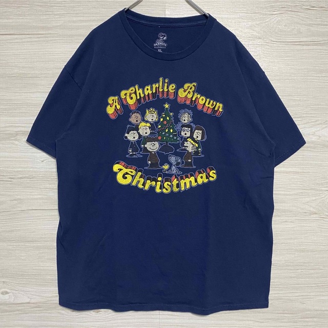 PEANUTS(ピーナッツ)の【入手困難】PEANUTS スヌーピー　Tシャツ　XL 一点物　キャラクター メンズのトップス(Tシャツ/カットソー(半袖/袖なし))の商品写真