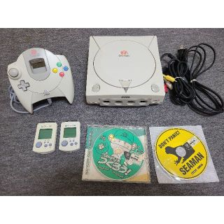 セガ(SEGA)の【美品】ドリームキャスト　ビジュアルメモリー　プロ野球チームをつくろう(家庭用ゲーム機本体)