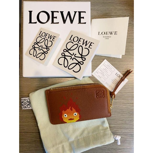 ロエベ　ハウル　LOEWE　ハウルとカルシファーコインカードホルダー