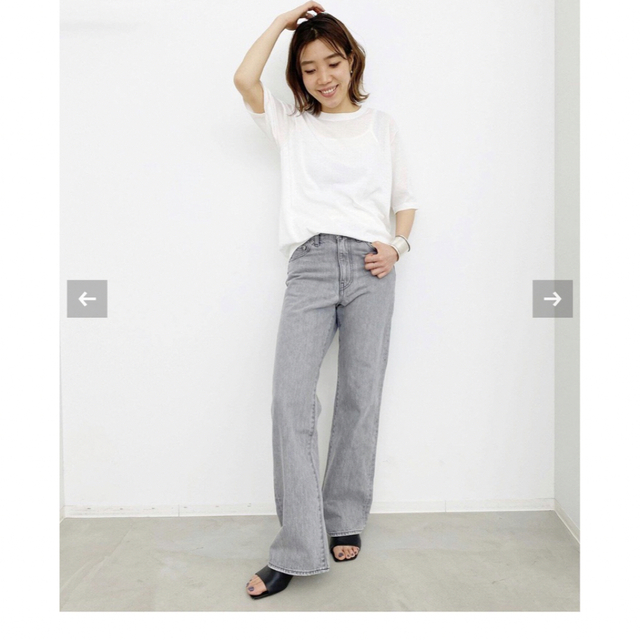 L'Appartement DEUXIEME CLASSE(アパルトモンドゥーズィエムクラス)のGrey Denim アパルトモン 購入 レディースのパンツ(デニム/ジーンズ)の商品写真