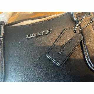 COACH - coach コーチ ビジネス ブリーフケース 牛革 新品 ブラック