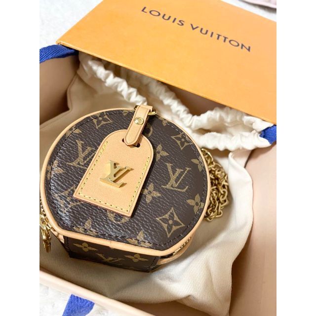 LOUIS VUITTON - 美品ルイヴィトン ボワットシャポーネックレスチェーンショルダーバッグ