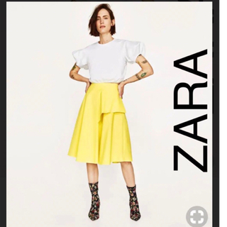 ザラ(ZARA)のザラ　変形スカート(ひざ丈スカート)