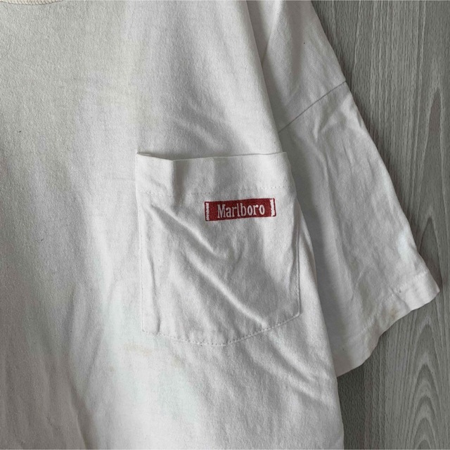 マルボロ フルーツオブザルーム 半袖ポケットTシャツワンポイントロゴUSA製