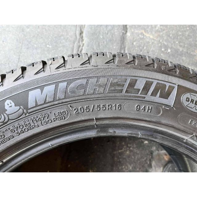 柔らかい 205/55R16 4本 ミシュランスタッドレス ゴルフ、BMW3
