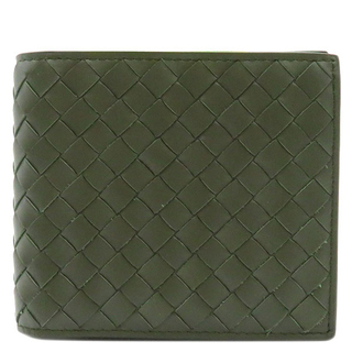 ボッテガ(Bottega Veneta) 折り財布(メンズ)（シルバー/銀色系）の通販 