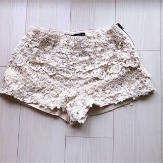 ザラ(ZARA)のザラ　レースショートパンツ　ユニクロ(ショートパンツ)