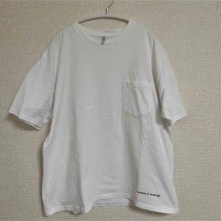 ザダファーオブセントジョージ(The DUFFER of ST.GEORGE)のThe DUFFER of ST.GEORGEオーバーサイズ  Tシャツ 白(Tシャツ/カットソー(半袖/袖なし))