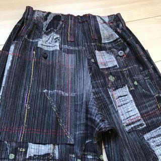 PLEATS PLEASE ISSEY MIYAKE - プリーツプリーズ パンツ デニム転写 4
