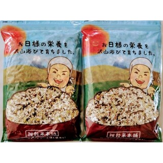 ●国産 明日への輝き39穀米ブレンド500g×２袋。(米/穀物)