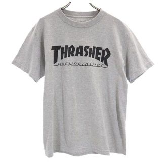 ハフ バックプリント 長袖 Tシャツ S 白系 HUF ロゴ メンズ   【230926】 メール便可