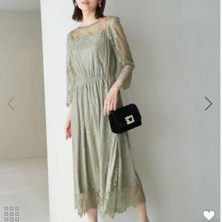 ロペピクニック(Rope' Picnic)のMon E’toile　レースDRESS(ロングドレス)