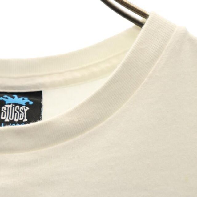 STUSSY - ステューシー 半袖 Tシャツ 130 白系 STUSSY バック ロゴ