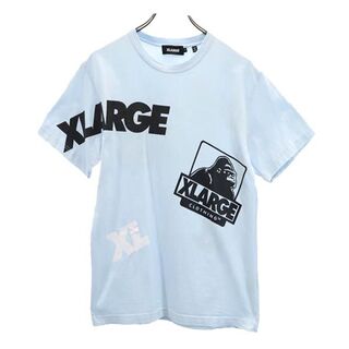 XLARGE - エクストララージ 半袖 Tシャツ S ブルー系 XLARGE ロゴ ...