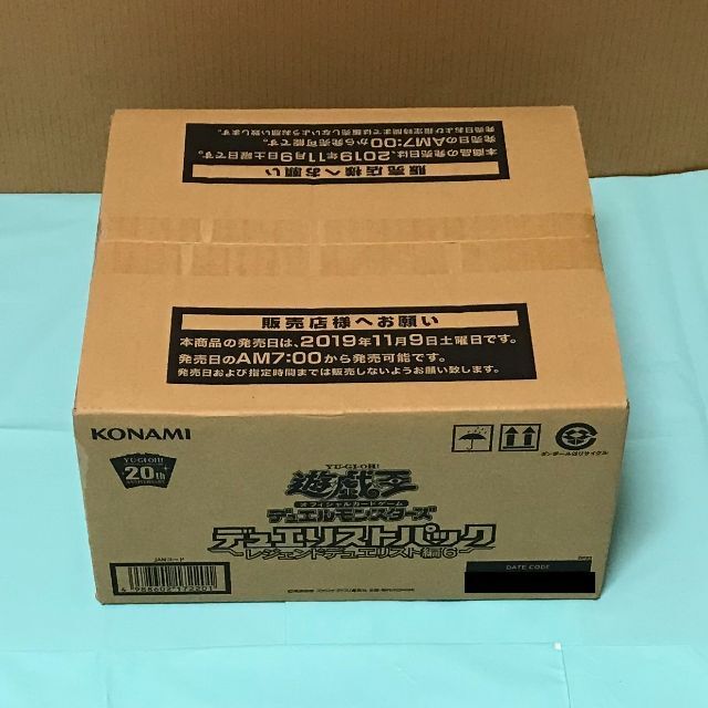 遊戯王 レジェンドデュエリスト編6 未開封 カートン Box/デッキ 遊戯王 レジェンドデュエリスト編6 未開封 カートン Box/デッキ