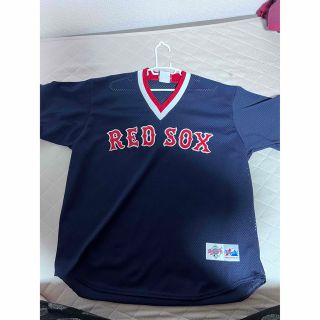 マジェスティック(Majestic)のMajestic製MLB REDSOX ゲームシャツ(Tシャツ/カットソー(半袖/袖なし))