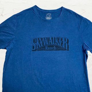 JUA APT9 青 SKYWALKER　スターウォーズ　レストラン Tシャツ(Tシャツ/カットソー(半袖/袖なし))