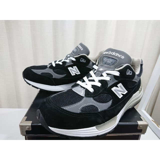 M992 EB 26cm 2021年製 ブラック/グレー990 993 GR-