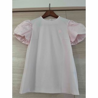 BORDERS at BALCONY - BORDERS at BALCONY JACQUARD PUFF TEEの通販 by