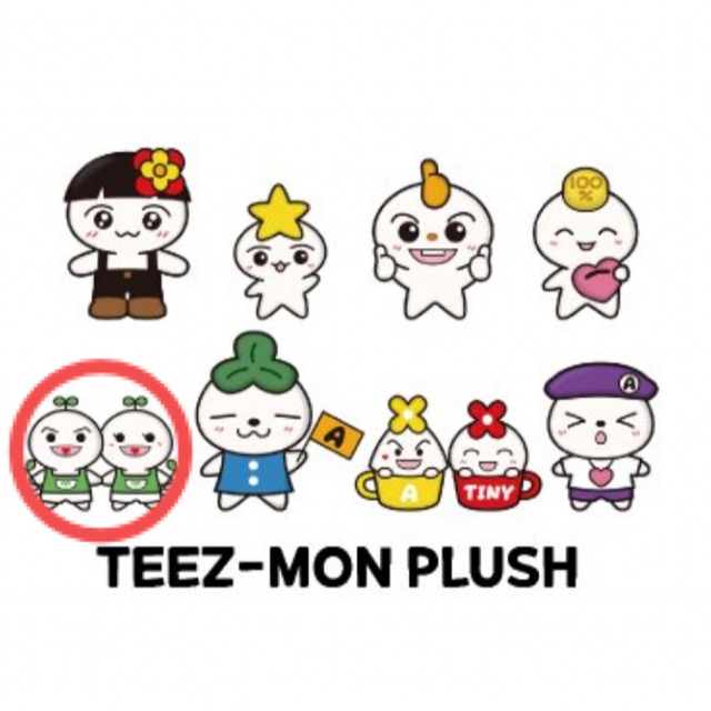 TEEZ-MON pop-up store ATEEZ ぬいぐるみ plush