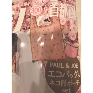 ポールアンドジョー(PAUL & JOE)のゼクシィ 付録　にゃんともネコまみれ♡エコバッグ＆ネコ形ポーチ＋クリアファイル(その他)