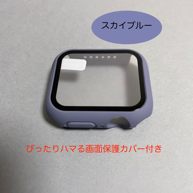 Apple Watch(アップルウォッチ)のAppleWatch アップルウォッチ バンド カバー S/M 44mm 青灰 メンズの時計(ラバーベルト)の商品写真