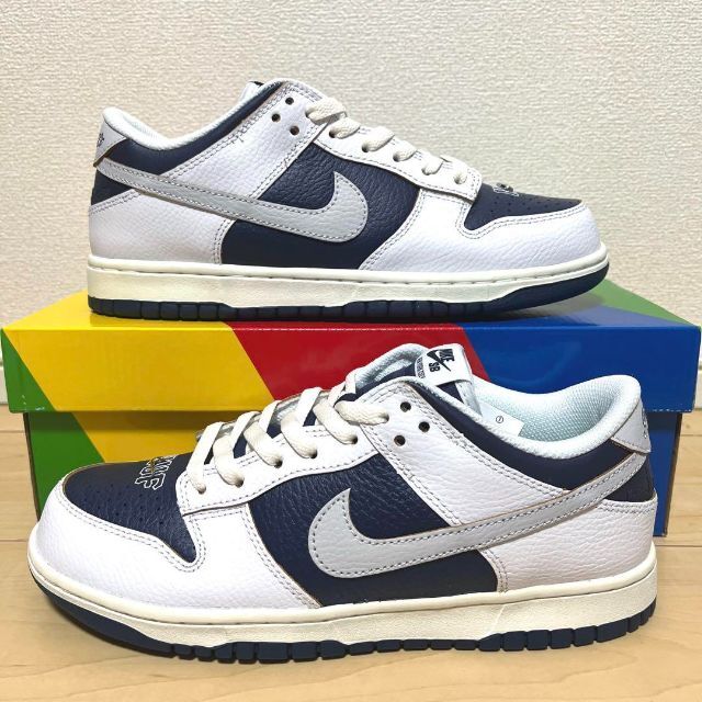 NIKE×HUF SB DUNK New YorkニューヨークNAVYネイビー レビュー高評価の