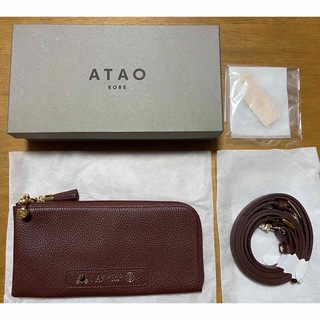 アタオ(ATAO)のアタオ ATAO Batty（バティ）バーガンディ 新品未使用(財布)