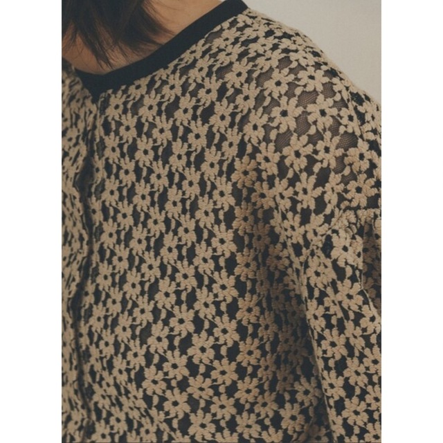 CLANE - 3D FLOWER LACE CARDIGAN - フラワーレースカーディガン