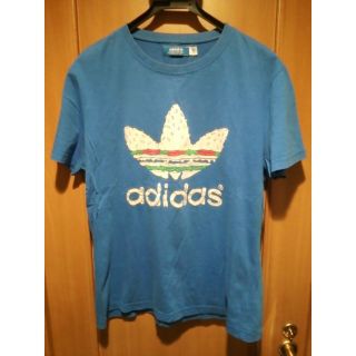 アディダス(adidas)のアディダス　オールドタグ　ビッグトレフォイル　プリントTシャツ(Tシャツ/カットソー(半袖/袖なし))