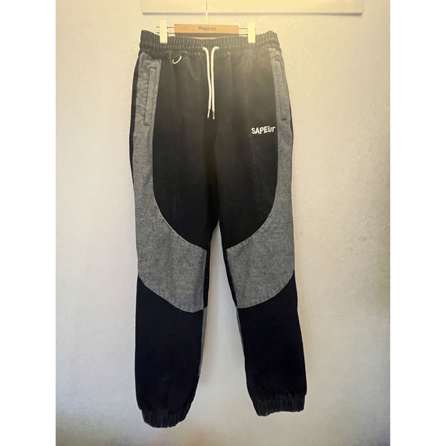 パンツSAPEur DENIM TRACK PANTS "Indigo"