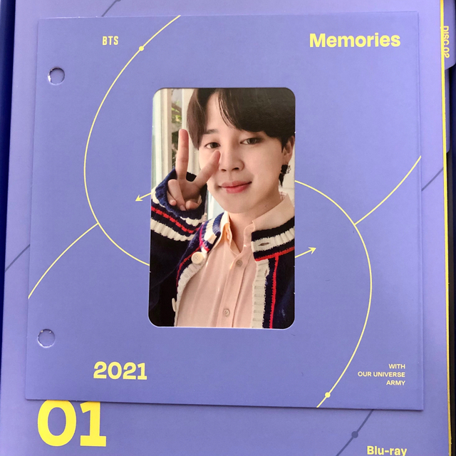 BTS memories 2021 Blu-ray 公式 ランダムトレカ☆ジミン まとめ割