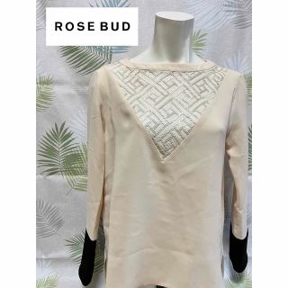 ローズバッド(ROSE BUD)のROSE BUD〔ローズバット〕長袖  トップス ブラウス(シャツ/ブラウス(長袖/七分))