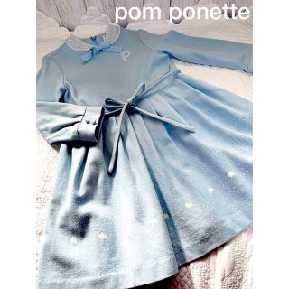 ポンポネット(pom ponette)の★専用です。pom ponette ワンピース　水色　120cm(ワンピース)