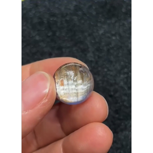 ⭐︎【高級】プラチナタイチンルチルクォーツ 丸玉 15.5mm