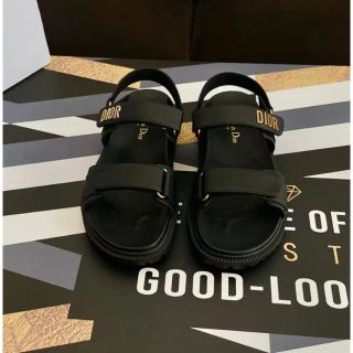 ディズニーコレクション DIOR Granville レースアップ サンダル 35