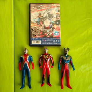 【お得早い物勝ち！】ウルトラキッズDVD２枚&ウルトラマンフィギュア14体セット