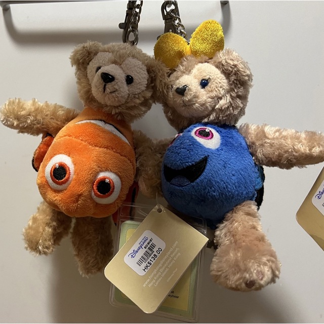Disney - 香港ディズニー ダッフィー ニモ キーホルダーの通販 Disney - 香港ディズニー ダッフィー ニモ キーホルダーの通販
