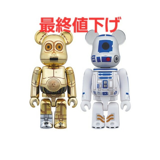 BE@RBRICK STAR WARS C-3PO&R2-D2 100%